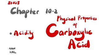 Acidity of Carboxylic Acid vs Phenol  EDG vs EWG  Chapter 102 extended part  SK025 [upl. by Rudwik]