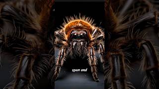 The Goliath birdeating tarantula lives in the rainforest Goliathbirdeater Goliathspider facts [upl. by Ecerahc]