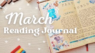 🚂🐐 March Reading Journal Update [upl. by Kelson]