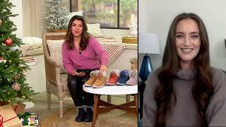 Skechers OntheGO City 2 Suede Ankle Boots  Winter Wishes on QVC [upl. by Osher]