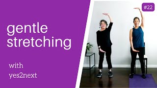 Gentle Stretching for Seniors Beginner Exercisers [upl. by Adnaw78]