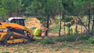 Georgia Brush Mowing Mulches Trees Fast [upl. by Iaoh848]