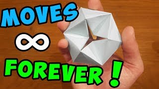 How To Make a Paper MOVING FLEXAGON  Fun amp Easy Origami [upl. by Rekrap]