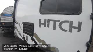 2022 Hitch 17BHS Travel Trailer Walk Through Tour [upl. by Suertemed]