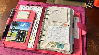 Personal Filofax Peony Ring Planner  Part 2 [upl. by Thurstan]