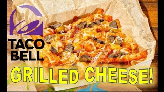 Grilled Cheese Nacho Fries at Taco Bell limitedtime steak [upl. by Medora]