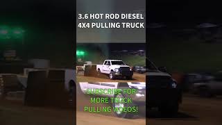 36 Hot Rod Diesel 4x4 Pulling Truck truckpulls truck motorsports [upl. by Jade996]