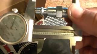 22lr Rim Thickness Measurement homemade rim gauge [upl. by Tove136]