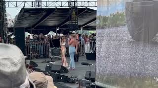 Lauren Alaina and Lainey Wilson CMA Fest 2023Riverfront stage“Thicc as Thieves” [upl. by Ahsiniuq]