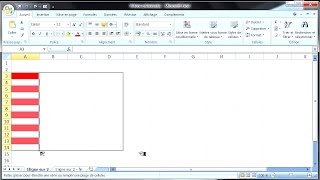 EXCEL 2007 Mise en forme conditionnelle LIGNE [upl. by Reg]