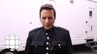 Jonny Harris becomes Constable Crabtree on Murdoch Mysteries  CBC Connects [upl. by Abshier]