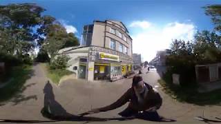 Ricoh Theta V test 360º video at 4k [upl. by Nonnarb5]