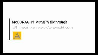 McConaghy MC50 catamaran First Walkthrough [upl. by Oinegue193]