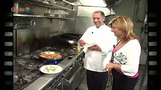 Nellie in the kitchen with chef David Ribeiro cooking Carne Pork Alentejana  Sept3023  7 [upl. by Carita928]