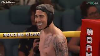 Landon McBroom VS Ben Azelart FULL FIGHT [upl. by Mali284]