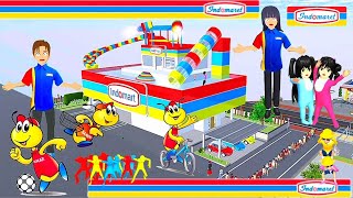 Yuta Mio Panik Zombie Warna Warni Indomaret Mengepung Rumah 😱  Sakura School Simulator [upl. by Maisel]