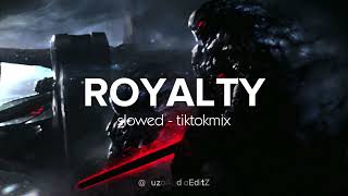 Egzod  Royalty Slowed  Edit 🎵 [upl. by Buckler]