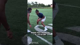 Patience Step in Press Man  How to Play Cornerback [upl. by Aid45]