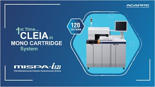 Mispa i121  Fully Automated Chemiluminescence Enzyme Immunoassay Analyzer  120 Testshr [upl. by Eerdna]