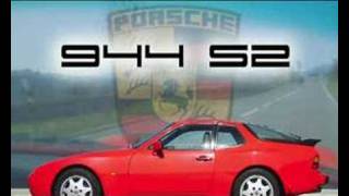 PORSCHE 944 S2 on the road Fast driving and overtaking [upl. by Anthiathia857]