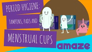 Period Hygiene Tampons Pads and Menstrual Cups [upl. by Ollie677]