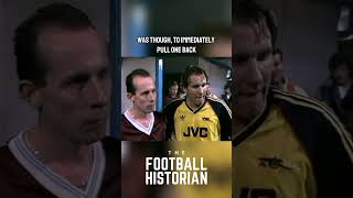 Paul Merson scores FA Cup double ⚽️ paulmerson arsenal westham facup [upl. by Gayner]