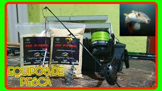 MIS EQUIPOS PARA PESCAR CARPAS TECNICAS DE PESCA PESCADECARPAS PESCADEPORTIVA [upl. by Hafler]