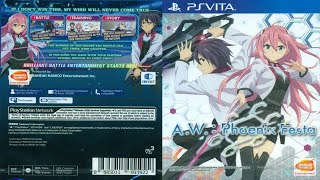 The Asterisk War Houka Kenran 2016  Full Gameplay  PSVITA  UHD  4K [upl. by Anirtac]