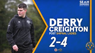 POST SHIFNAL  DERRY CREIGHTON [upl. by Sebastien]