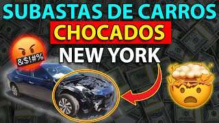 Subastas de Carros en USA Chocados en venta en New York Estados Unidos  SUBASTAS DE CARROS [upl. by Devehcoy]