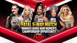 Fatal 5 Way Match 12 [upl. by Tillman]