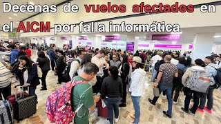 Volaris y VivaAerobus reportan afectaciones por fallo informático [upl. by Annod760]