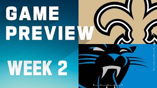 New Orleans Saints vs Carolina Panthers  2023 Week 2 Game Preview [upl. by Lek463]