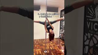 Pole dance para mujeres principiantes beneficios [upl. by Verras]