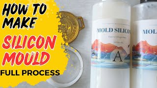 DIY SILICON MOULD FOR RESIN CASTING FULL TUTORIAL VIDEO 8824970790 resin diy epoxy resinart [upl. by Notwen825]