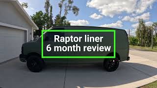 Raptor Liner DIY paint job 6 month review [upl. by Bard]