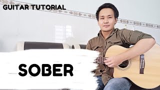 Jelly Roll  Sober  Guitar Tutorial [upl. by Aicital804]