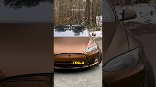 Tesla com motor V8 💀 carros tesla shorts [upl. by Heppman963]