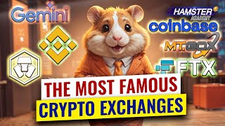 Top 6 famous crypto exchanges changed the world of crypto ⚡️ Hamster Academy [upl. by Wilcox]