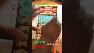 How many scratches to 500k part 32 lottery money scratch scratchcards [upl. by Eidroj]