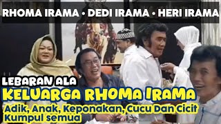 Rhoma Bagi bagi THR kepada anak cucu di hari kedua lebaran rhomairama lebaran [upl. by Deb]