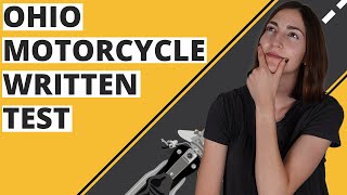 Ohio DMV Motorcycle Written Test 2023 60 Questions with Explained Answers [upl. by Yarb]