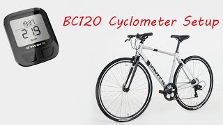 Cyclometer BC120  Features Installation amp Setup [upl. by Lippold]