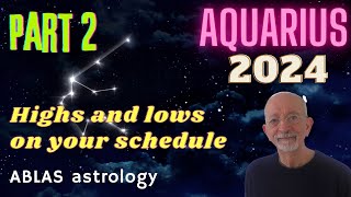 Aquarius in 2024  Part 2  How the transits of Mars influence fast changes of mood and tactic [upl. by Esiuqram]