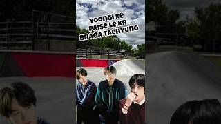 YOONGI ke paise le kar bhaga taehyung 😂 BTS funny Hindi dubbing trending bts kpop shorts [upl. by Dleifrag930]