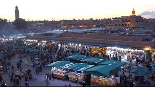 Jemaa el fna Marrakech Market [upl. by Stralka376]