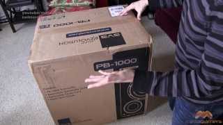 SVS PB1000 Subwoofer Unboxing [upl. by Ardaid]