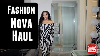 COMFY FASHION NOVA HAUL [upl. by Nanfa]