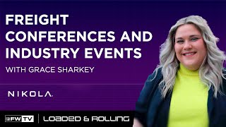 Freight Conferences and Industry Events with Grace Sharkey [upl. by Tandy575]