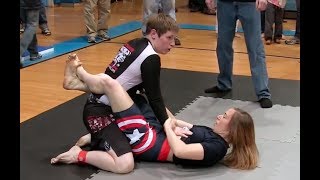 107 • Girls Grappling NoGi Match • Women Wrestling BJJ MMA Female Fight [upl. by Iago180]